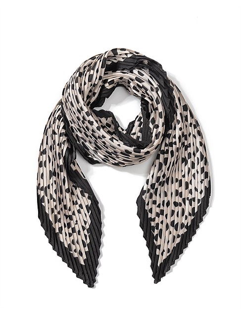 ANIMAL PRINT KERCHIEF WITH BORDER Gregory Ladner Cheap new arrivals ...