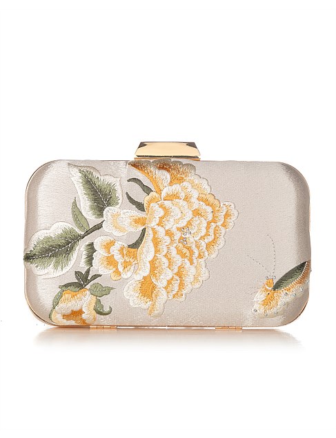 EMBROIDERED FLORAL CLUTCH BAG Gregory Ladner Promotions incredible ...